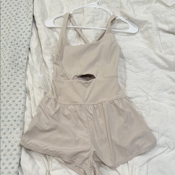 Free People Movement beige Runsie - Picture 1 of 4